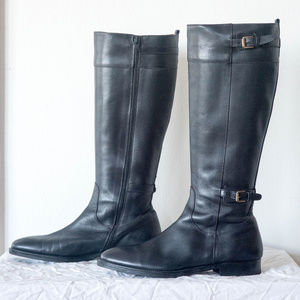 J. Crew Riding Boots Size 6.5 Black